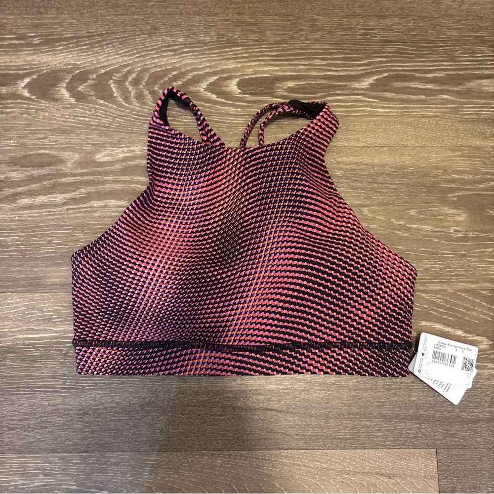 Lululemon Seawheeze NWT Size 6 Energy Bra High Neck